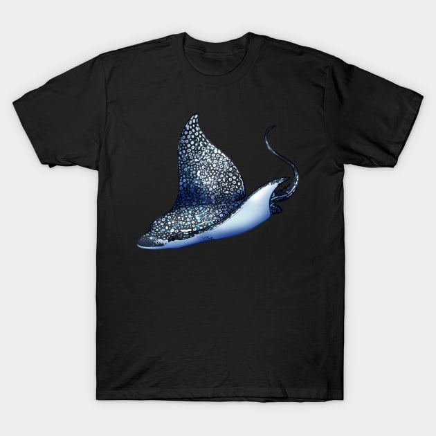 Cozy Spotted Eagle Ray T-Shirt by Phoenix Baldwin